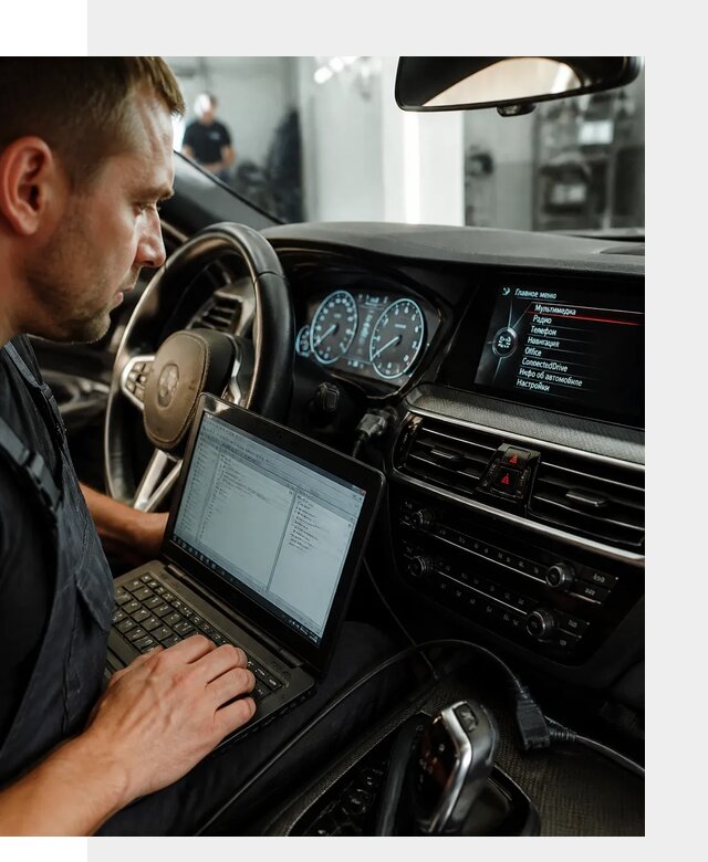 Русификация приборной панели BMW для авто в Сасове от компании